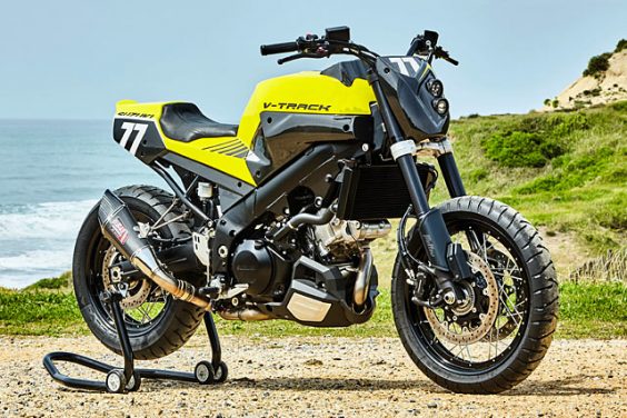 EYE OF THE STROM. Mellow Motorcycles’ Suzuki V-Track 1000 Racer