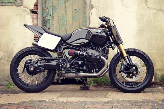 ANARCHY IN THE UK. Pier City Cycle?s BMW R nineT Hooligan Flat Tracker