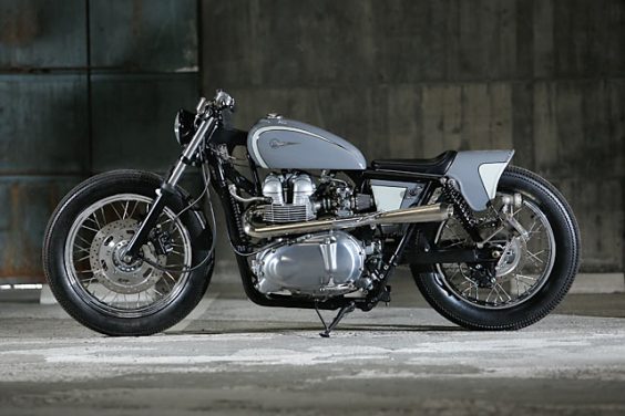 GETTIN? HEI. A Triumph Bonneville Bobber from Japan’s Heiwa Motorcycles