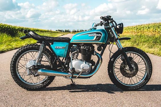 T IS FOR TROUBLE. ?The Rascal? Restomod Honda CB360T from Ironwood Motorcycles