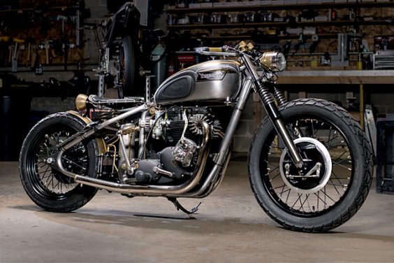 YOU ONLY LIVE TWICE. Analog Motorcycles Rebuild Their Classic ?68 Triumph Bobber