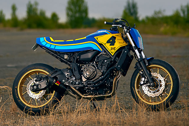 HARD YARDS. Russell Motorcycles? ?Resilience? Yamaha XSR700 Racer
