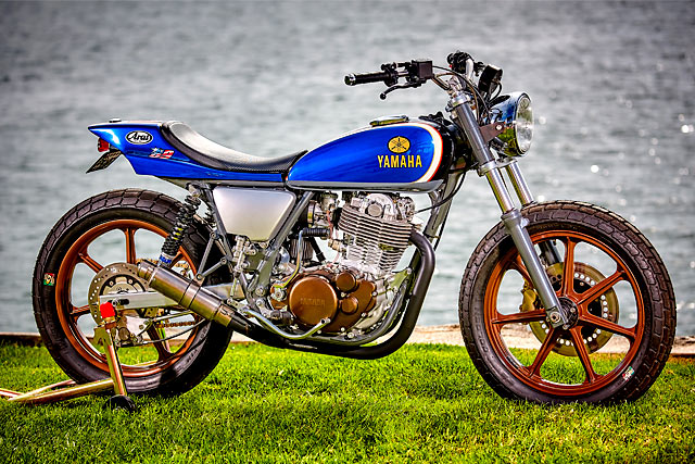KICK ASS. Mule Motorcycles? Yamaha SR500 Tracker