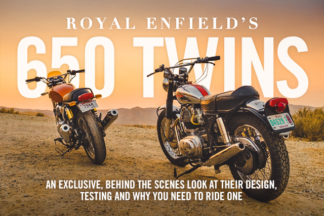PIPEBURN EXCLUSIVE: A Behind The Scenes Look At Royal Enfield?s New 650 Twins