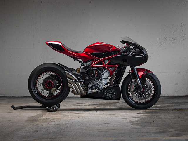 WEAPON OF MASS SEDUCTION: MV Agusta ‘La Rouge’ by Tricana Motorcycles