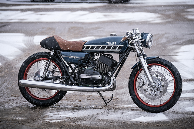 CLASSICALLY TRAINED: ‘The Deuce’ Yamaha RD350 by James Berreau