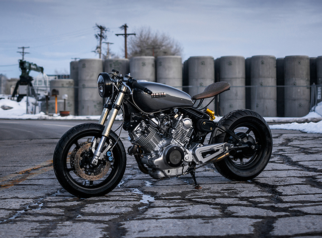 EDGE OF YOUR SEAT: Yamaha XV920 Virago by 485 Designs